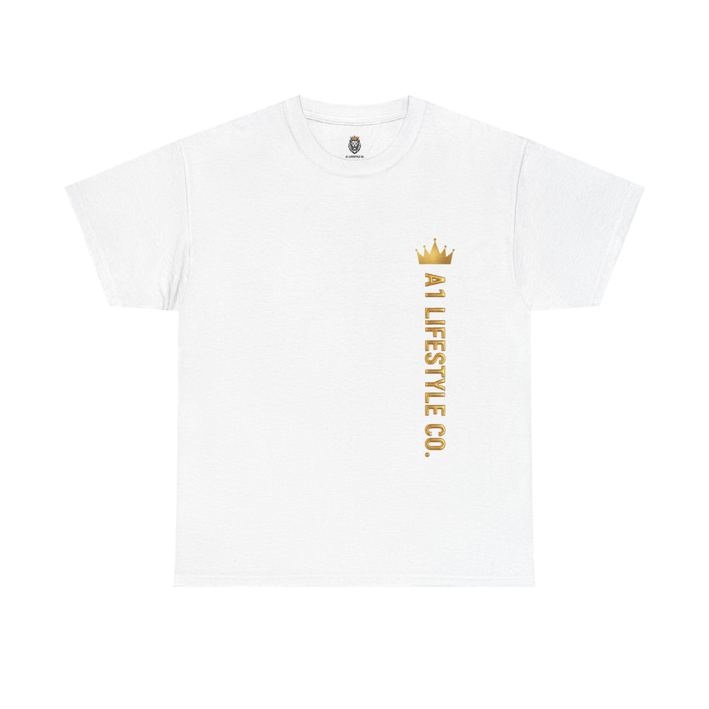 Gold Crown Tee — A1 Lifestyle Co. Minimal Royalty Graphic T-Shirt