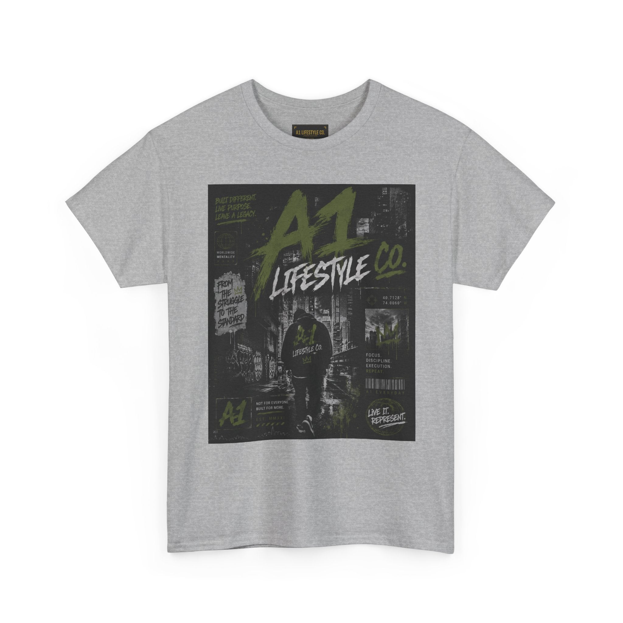 A1 Lifestyle Co. Urban Streetwear Graphic Tee
