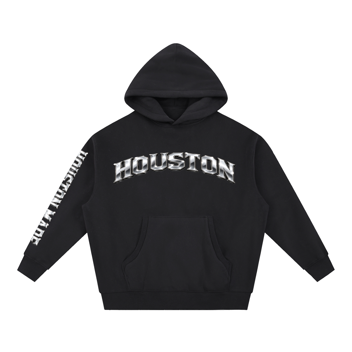 Essential Oversized Boxy Fit Fleece Hoodie