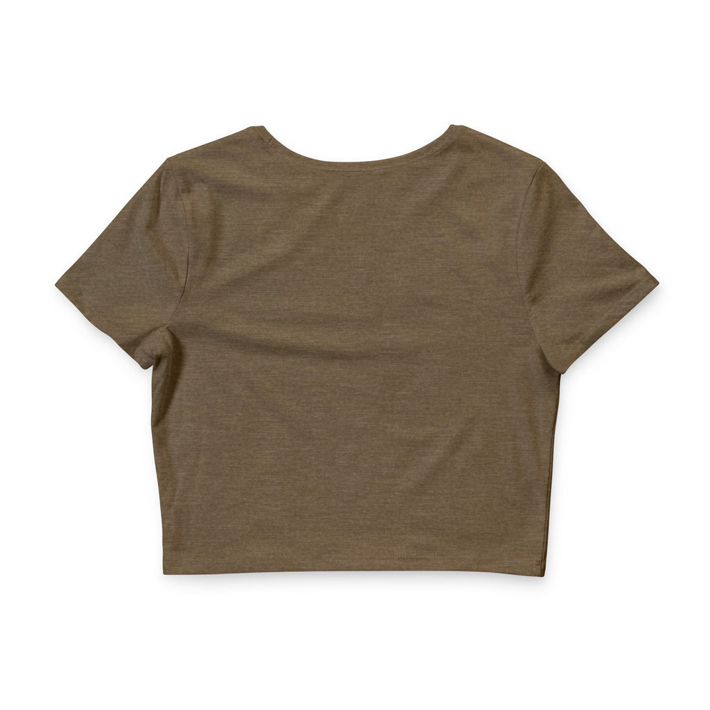 Queens Don't Fold Crop Tee — A1 Lifestyle Co. Feminist Statement Graphic Top