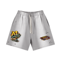 A1 Lifestyle Co. Sun Fade Distressed Shorts