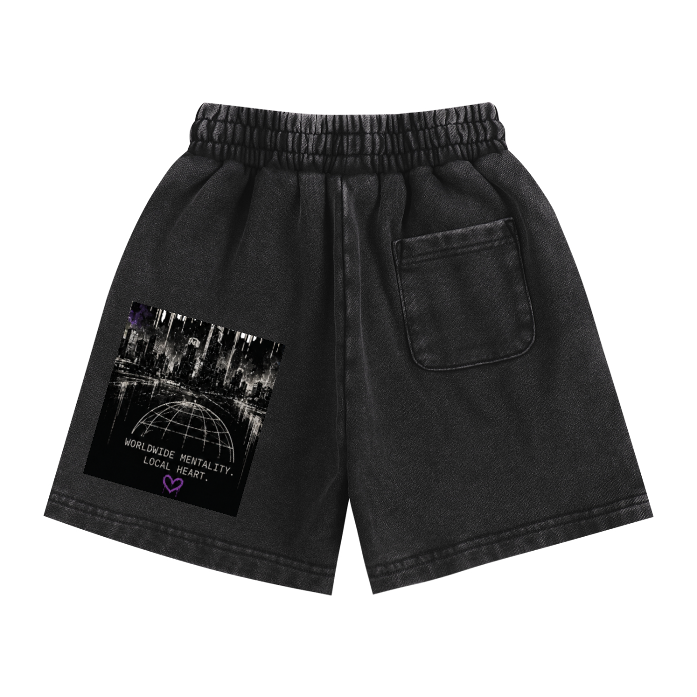 A1 Lifestyle Co. Snow Washed Kids' Shorts