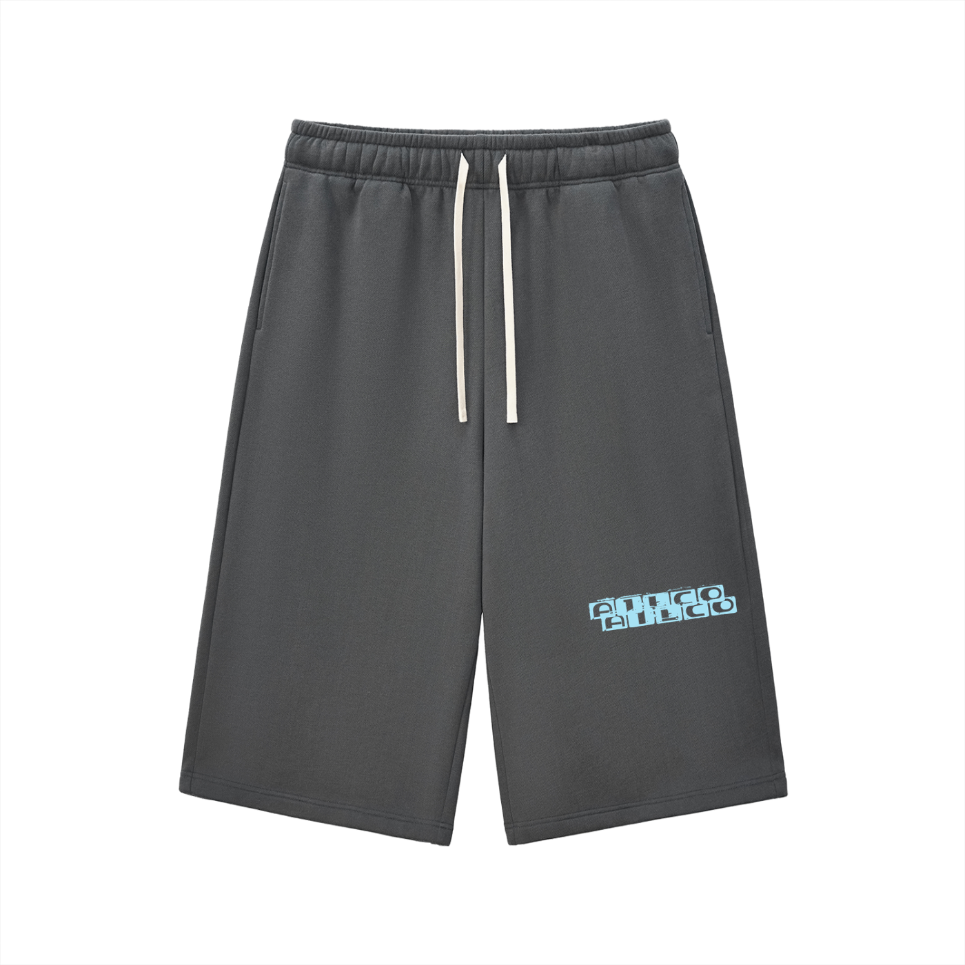 A1 Lifestyle Co. Relaxed Drawstring Three-quarter Sweatpants
