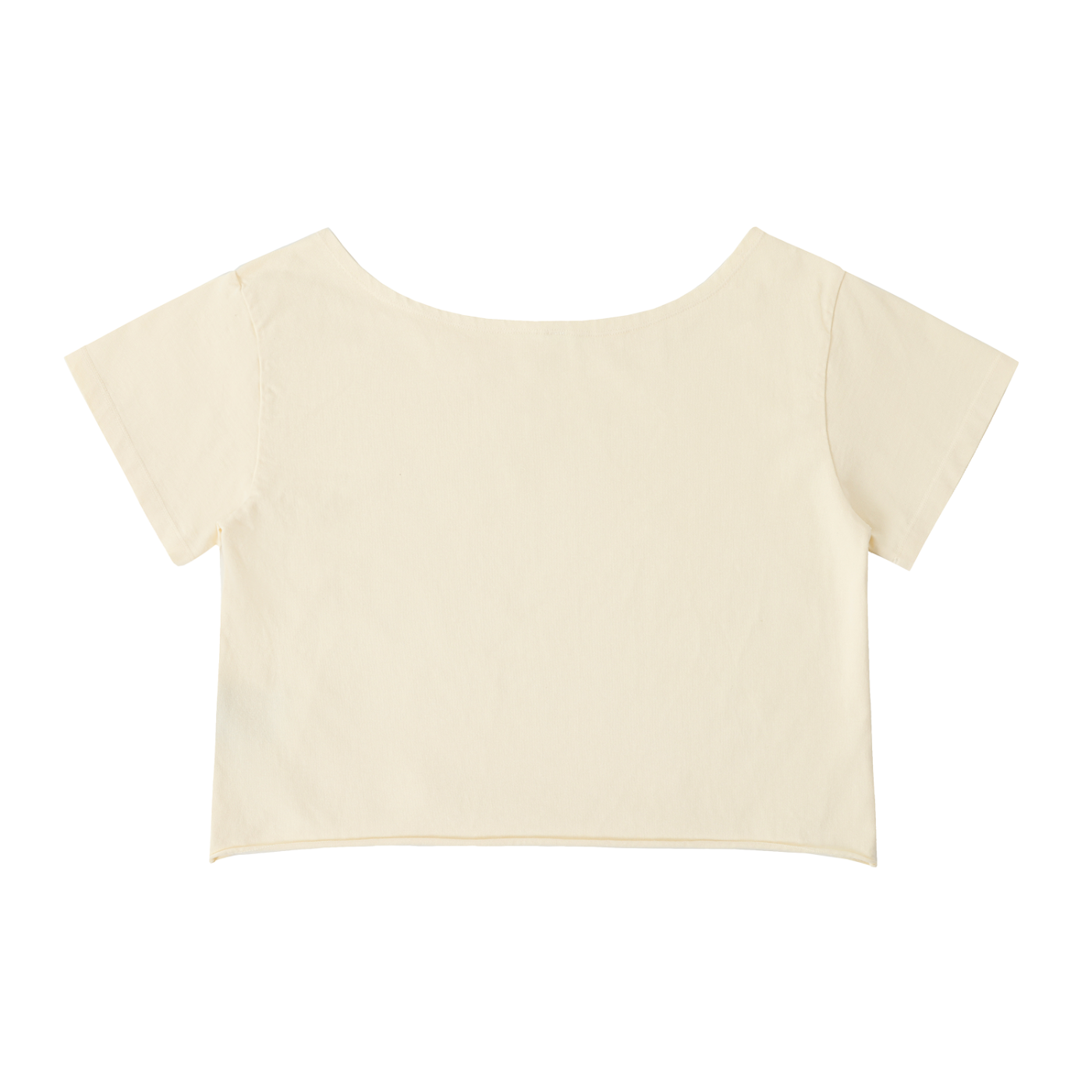 Women's A1 Lifestyle Co. Off-Shoulder Rolled Hem Cotton T-Shirt