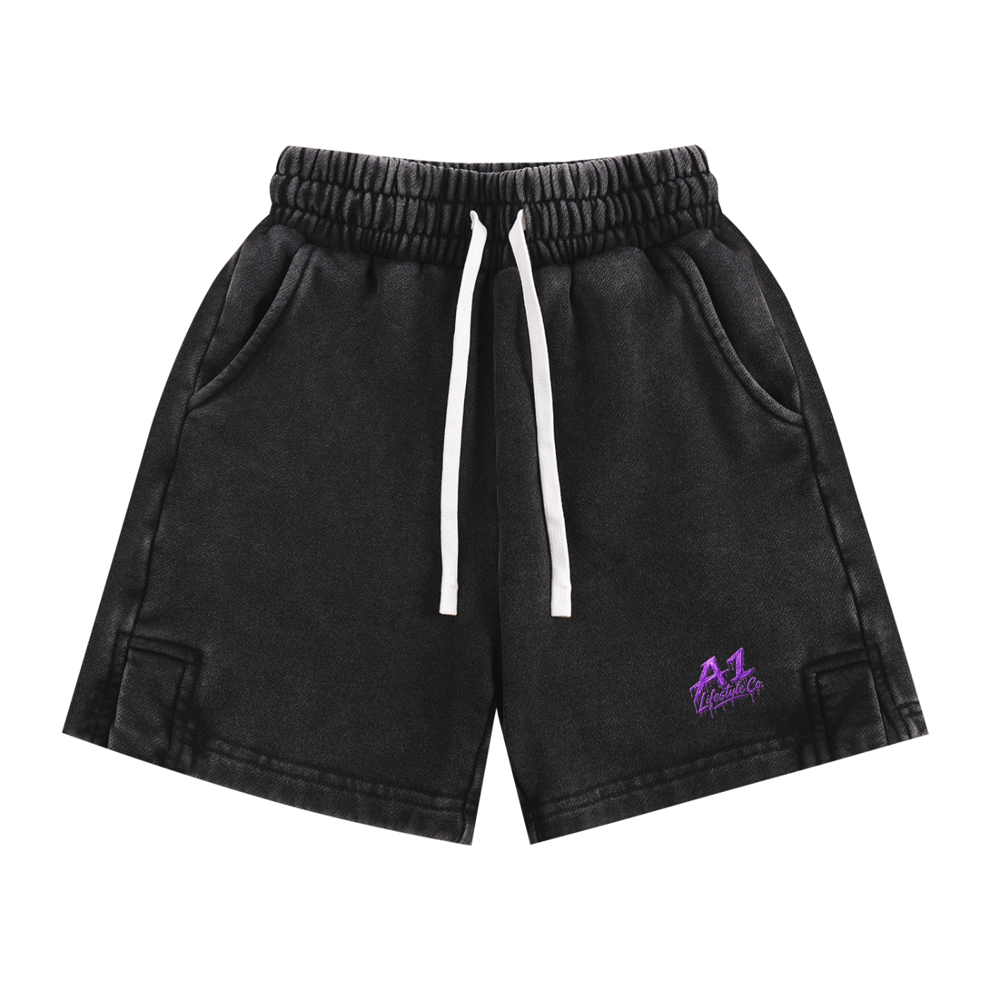 A1 Lifestyle Co. Snow Washed Kids' Shorts