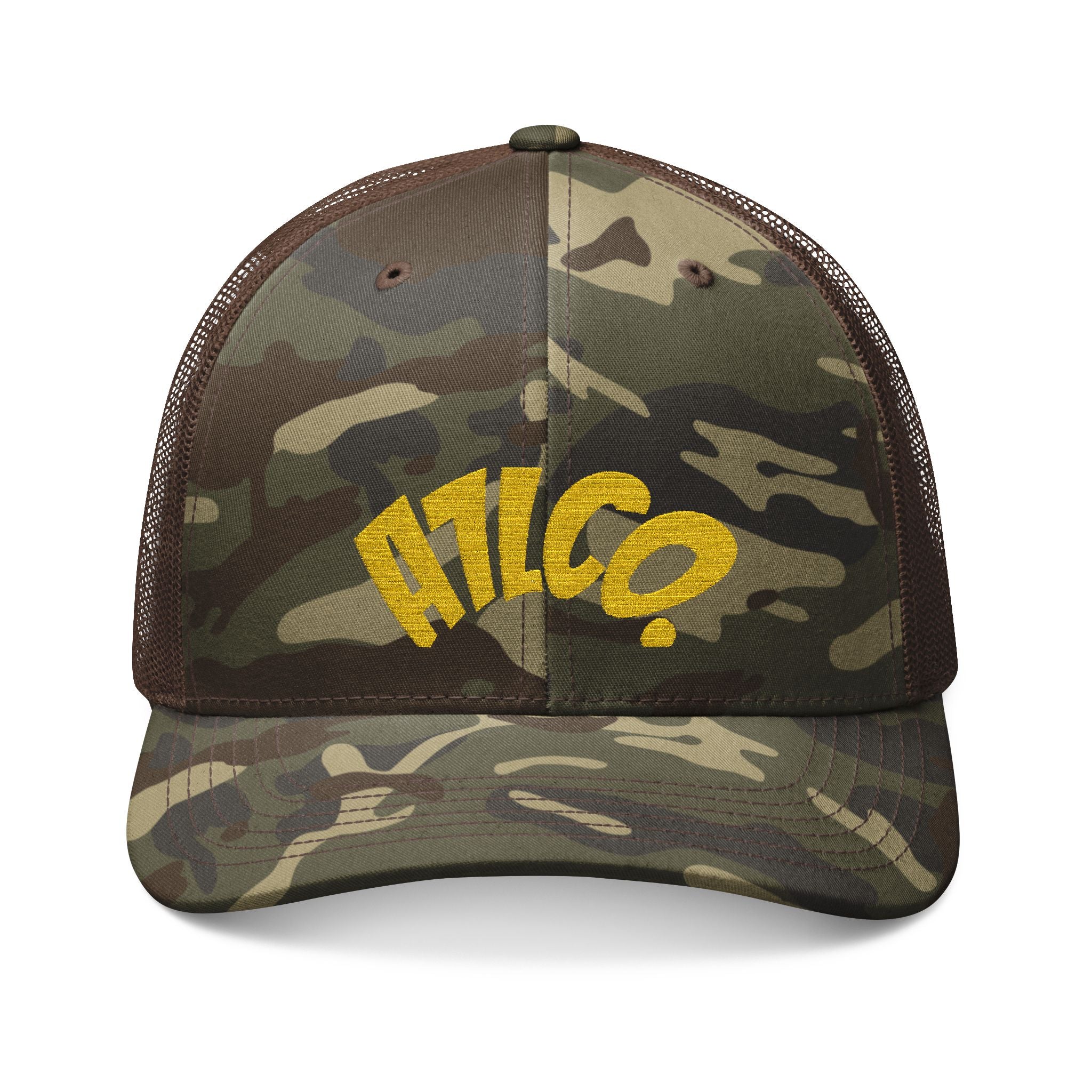 A1 Lifestyle Co. Camouflage Trucker Hat (Embroidery)