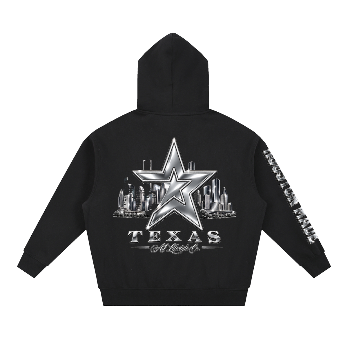 Essential Oversized Boxy Fit Fleece Hoodie