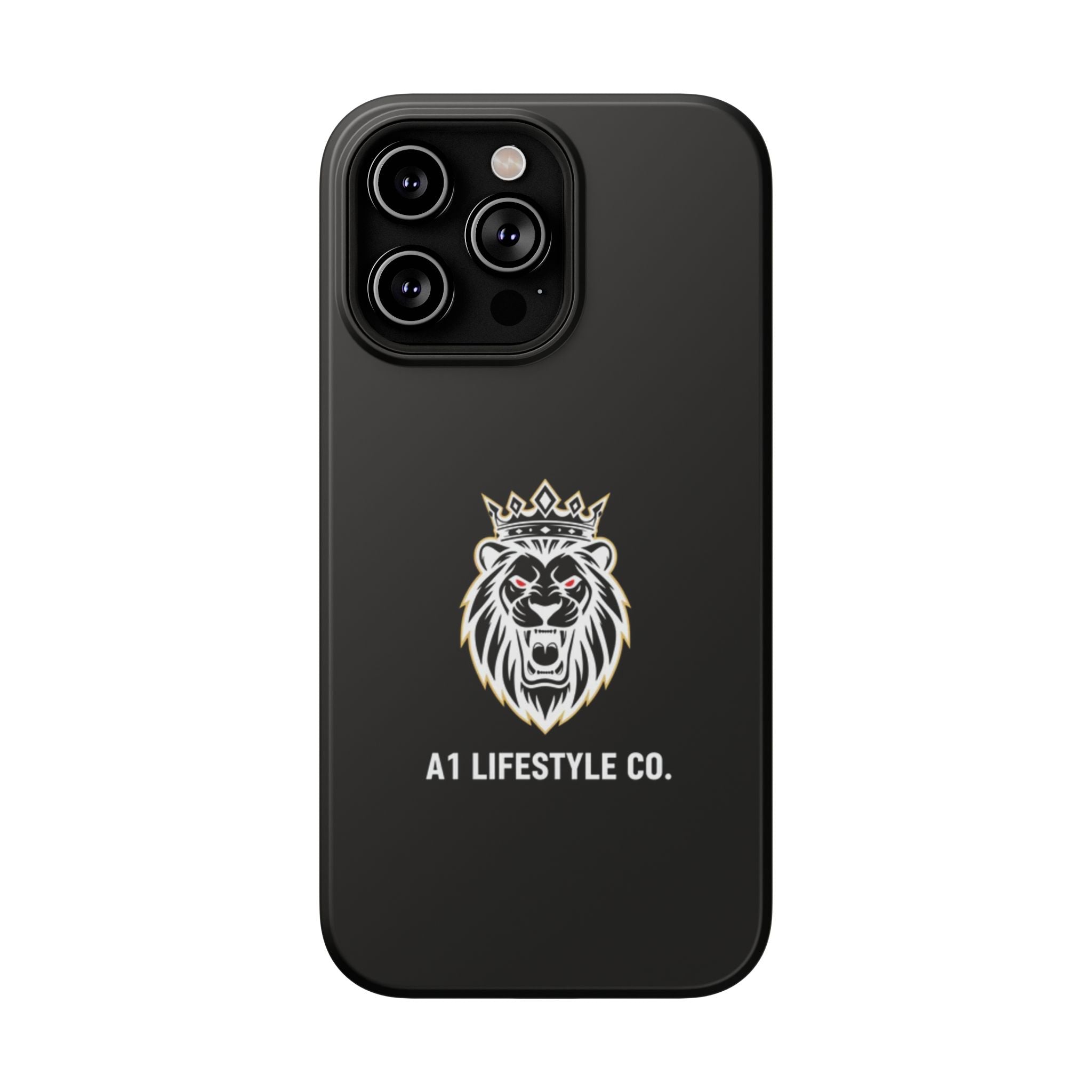 Lion Crown Phone Case — A1 Lifestyle Impact-Resistant Protective Case