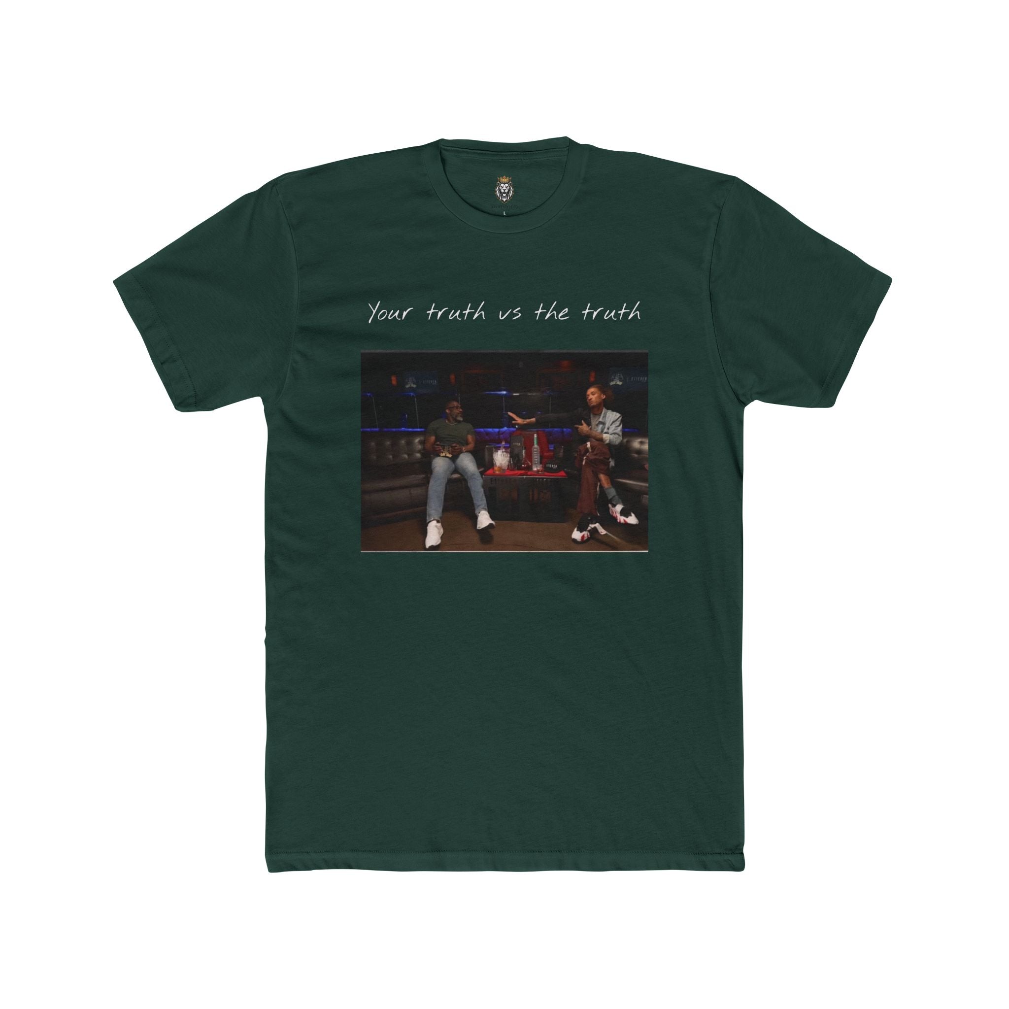 "Your Truth vs The Truth" Crew Tee — Casual Graphic T-Shirt