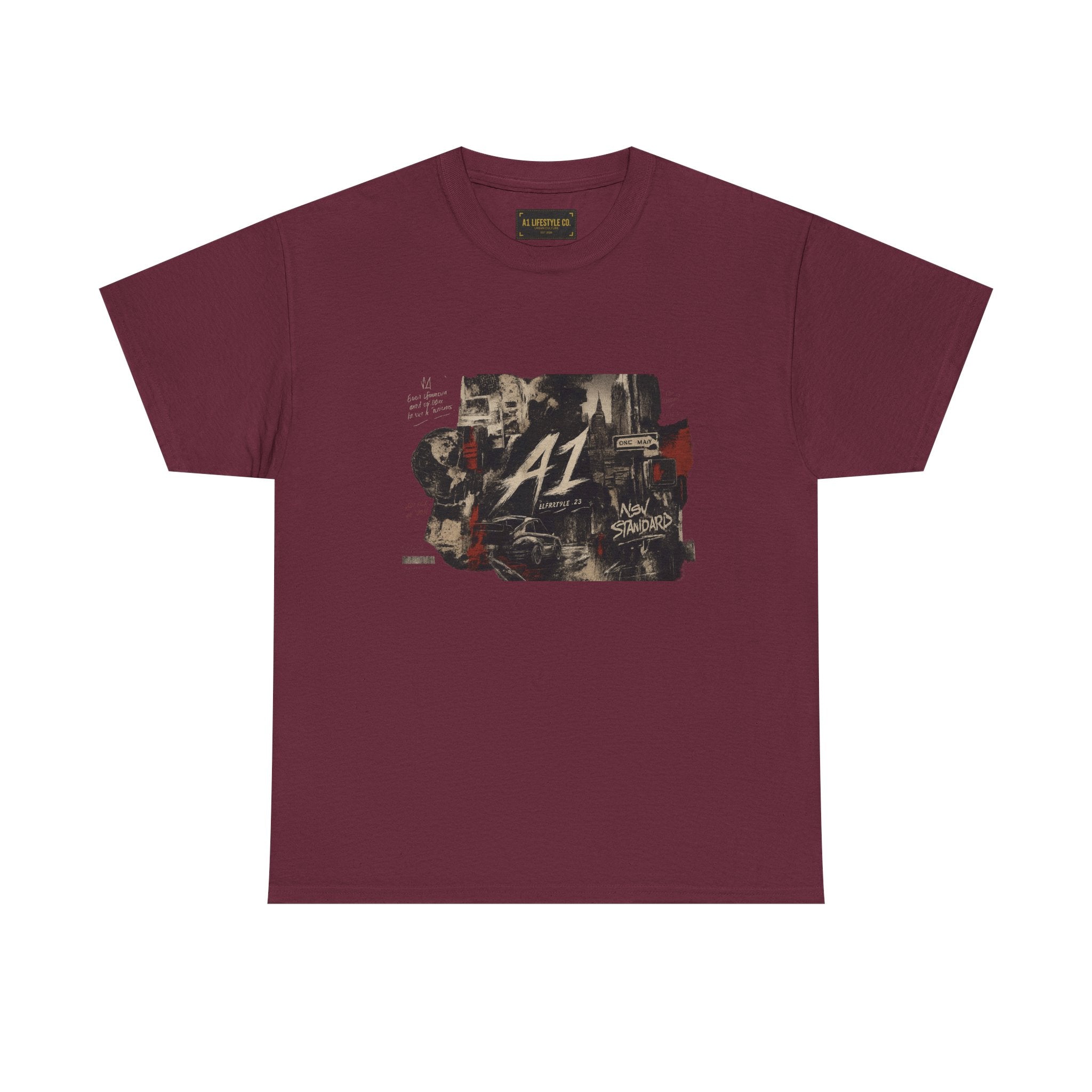 A1 Lifestyle Co. Urban Streetwear Graphic Tee