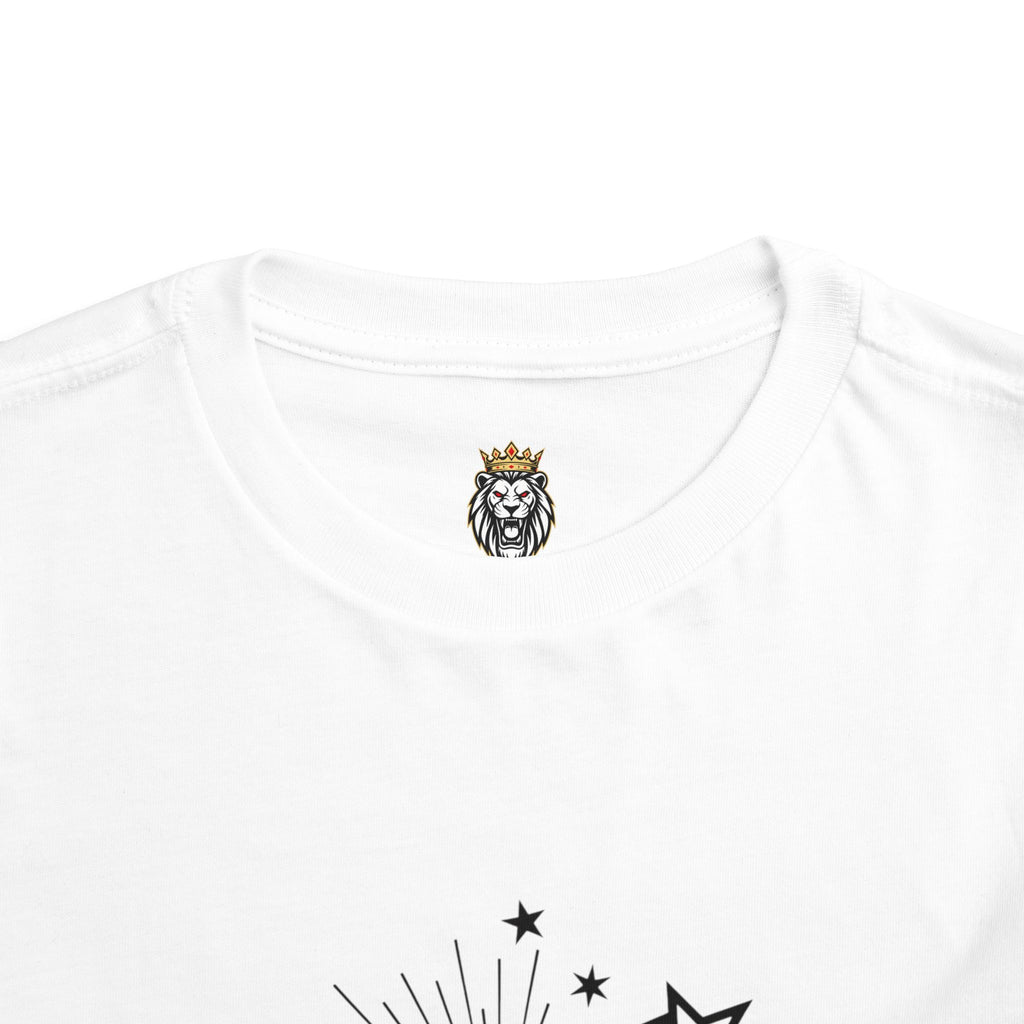 Toddler Tee — "A1 Lifestyle Co." Front with "Shoot for the Starz" Back
