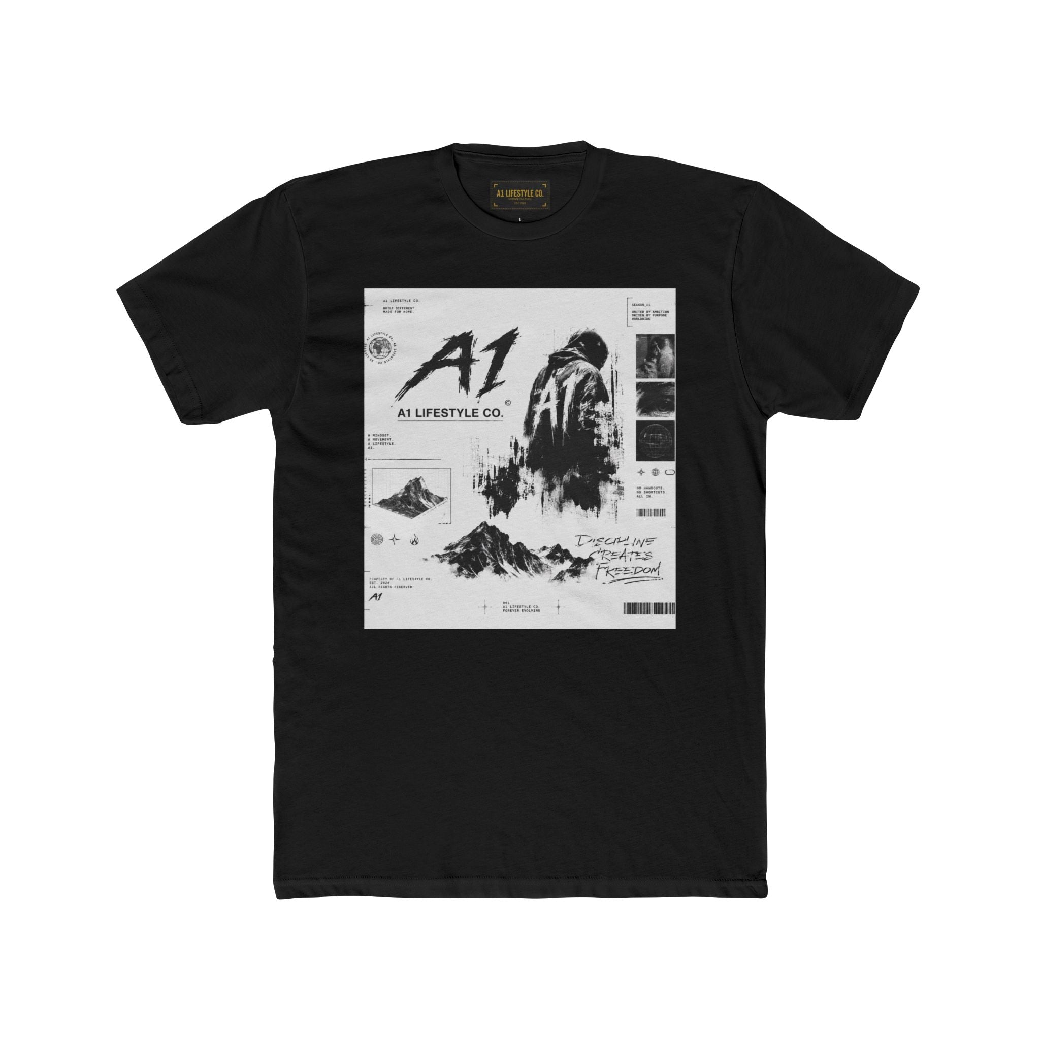 A1 Lifestyle Co. Streetwear Graphic Crew Tee
