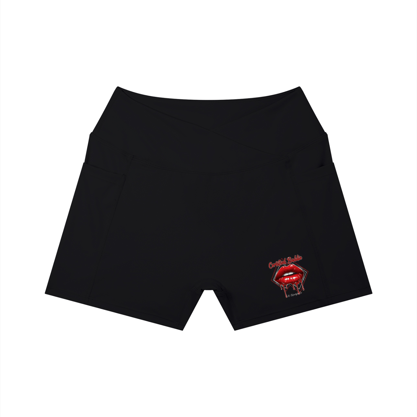 Women’s High Rise Pocket Yoga Shorts