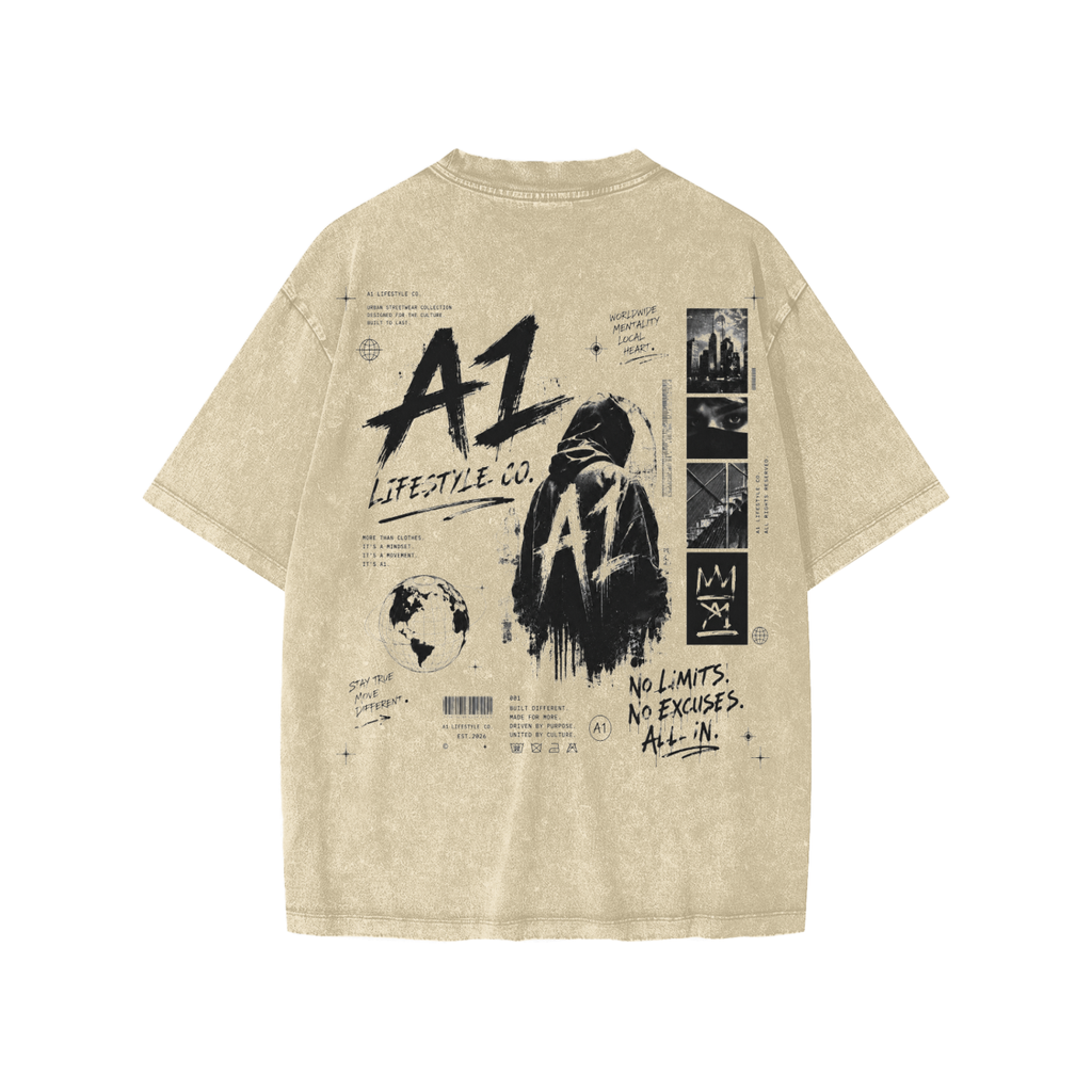 A1 Lifestyle Co. Snow Washed Kids' T-Shirt
