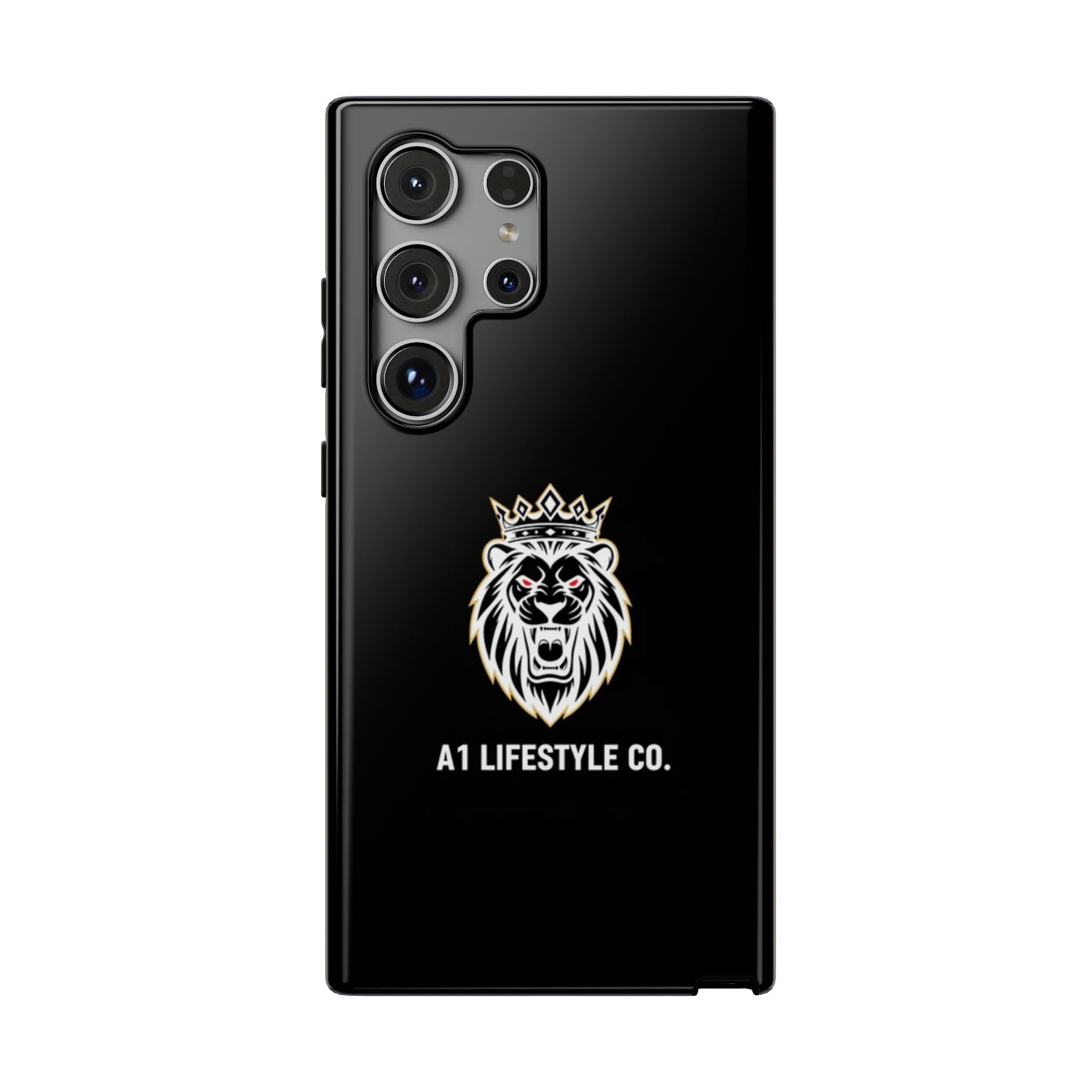 Lion Crown Phone Case — A1 Lifestyle Impact-Resistant Protective Case