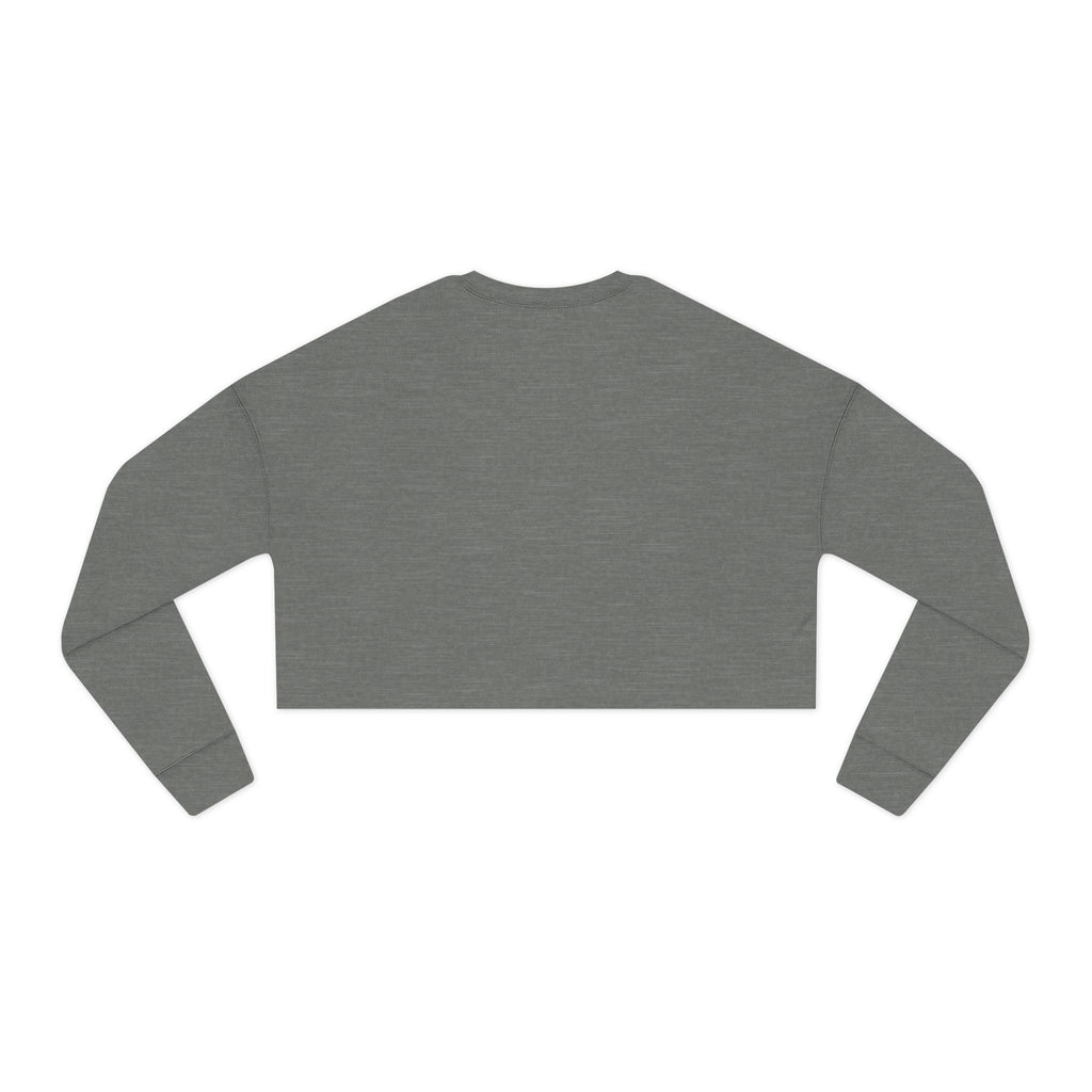 Cropped Sweatshirt — Crowned in Chaos Lion A1 Lifestyle Co. Graphic