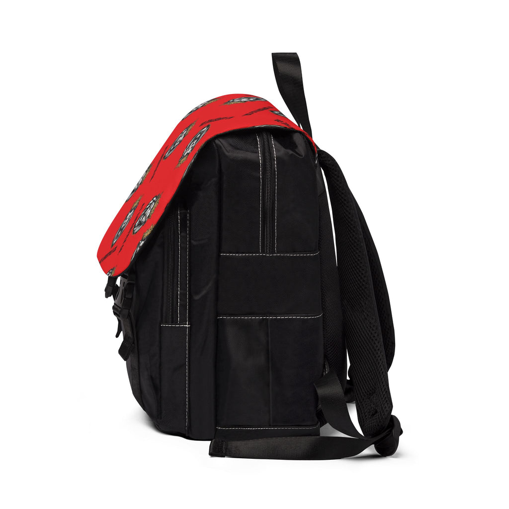 Lion Crest A1 Lifestyle Co. Red Casual Backpack