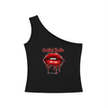 Women's A1 Lifestyle Co. One-Shoulder Crop T-Shirt