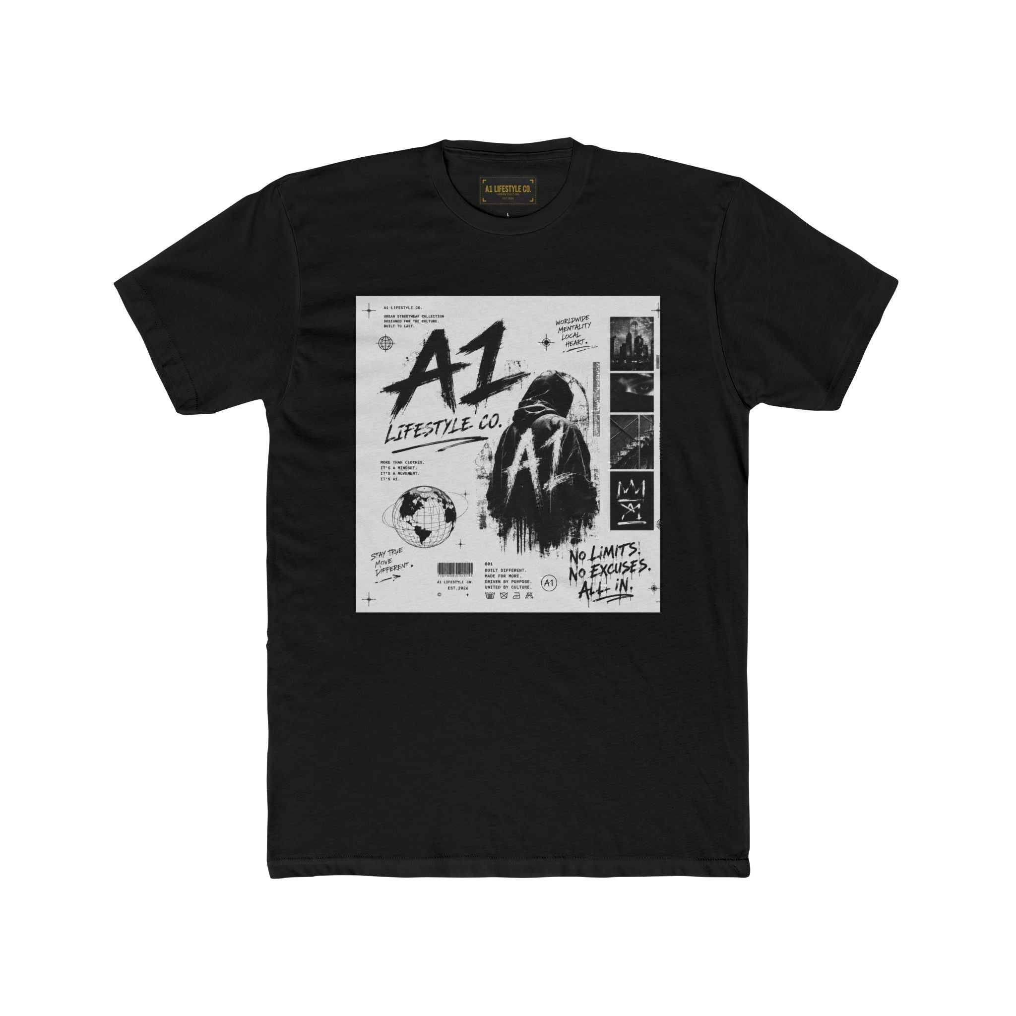 A1 Lifestyle Co. Urban Streetwear Graphic Tee