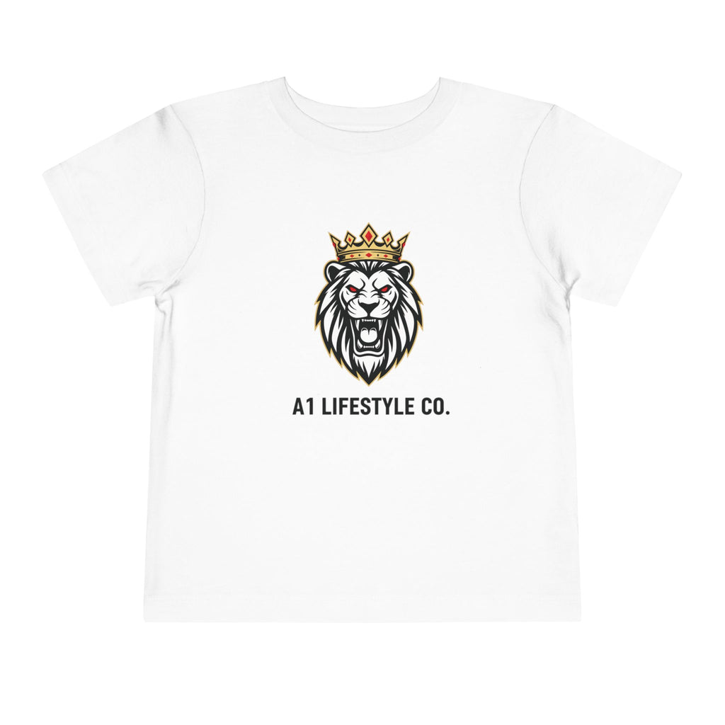 Toddler Tee — A1 Lifestyle Co. Crowned Lion Graphic