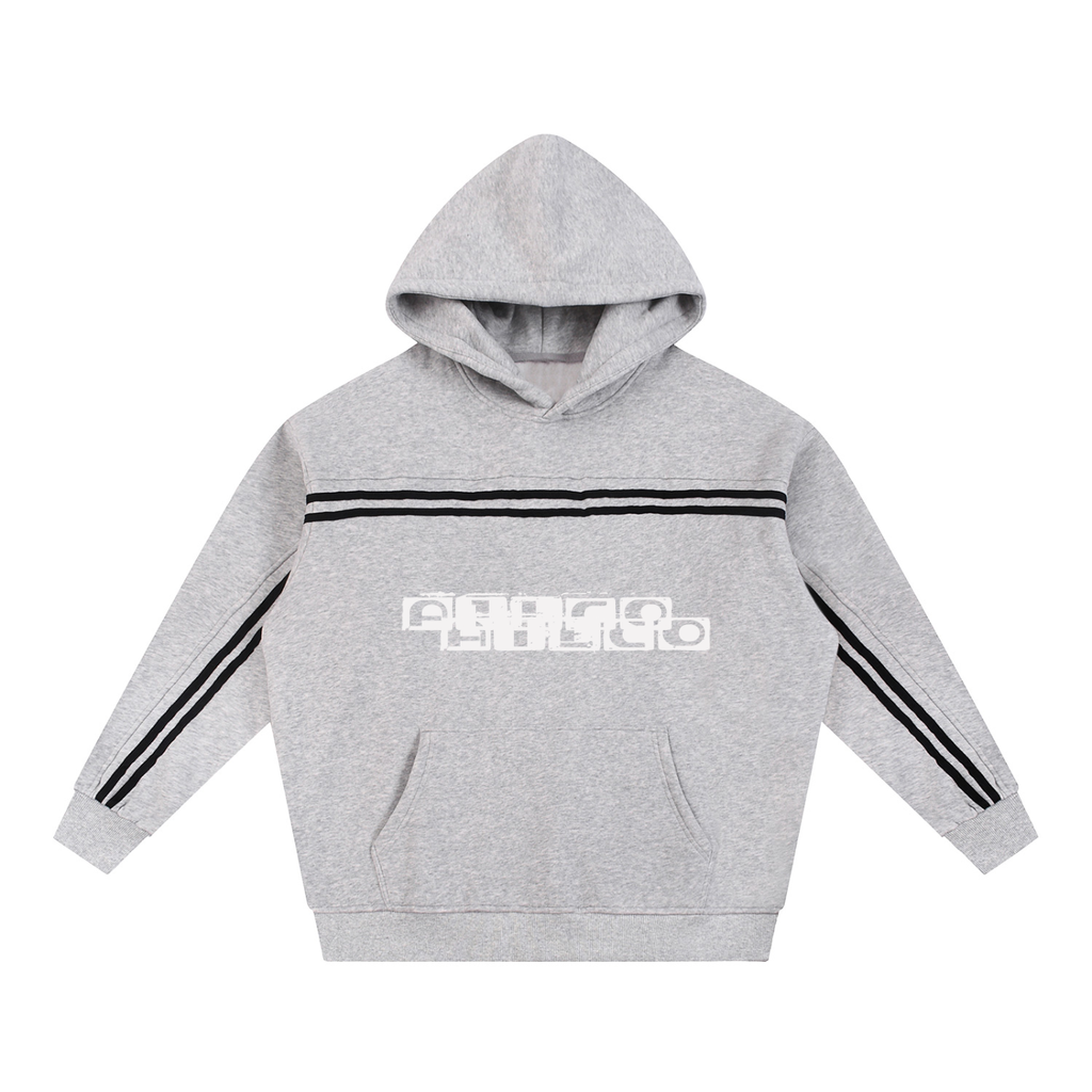 A1 Lifestyle Co. Sun Fade Contrast Tape Fleece Hoodie