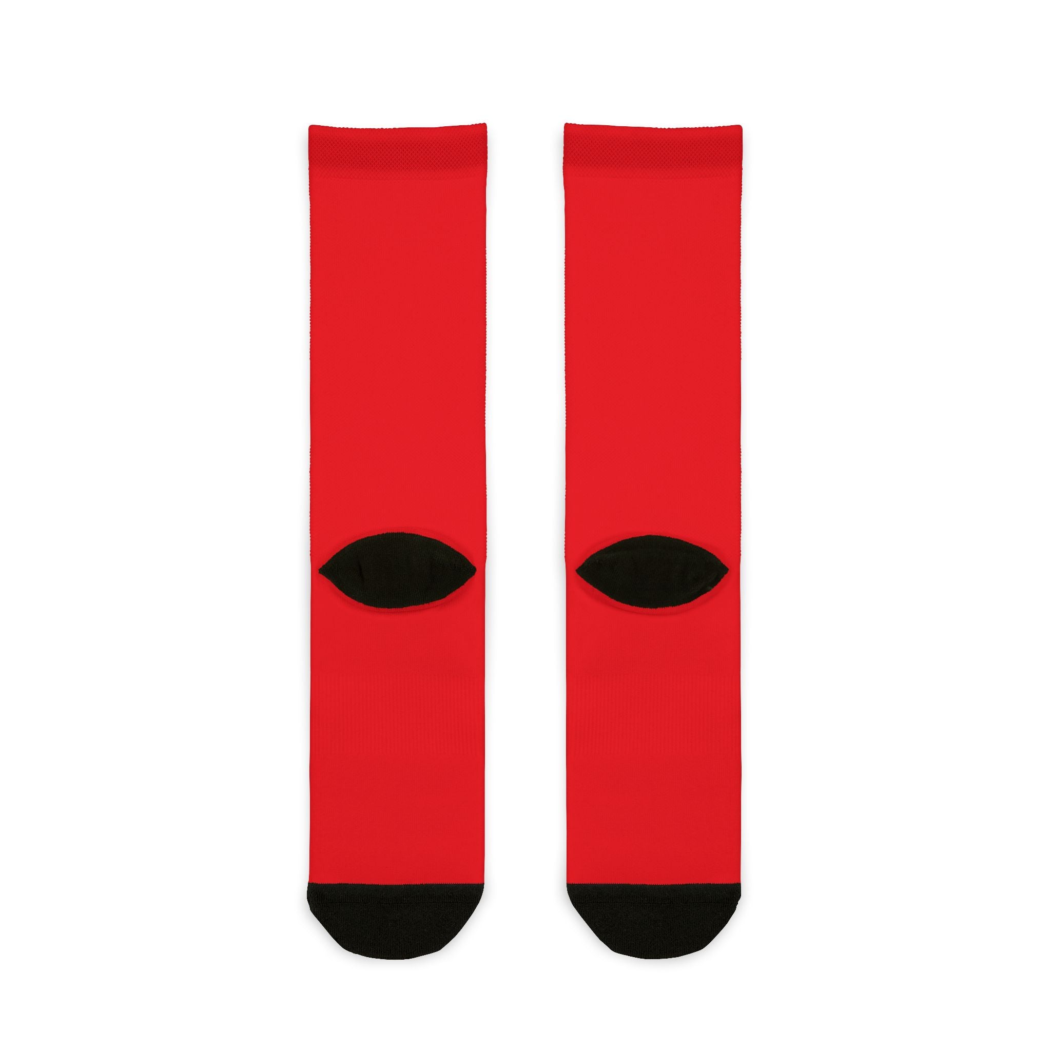 Red A1 Lifestyle Co. Crew Socks – Custom Athletic Fashion