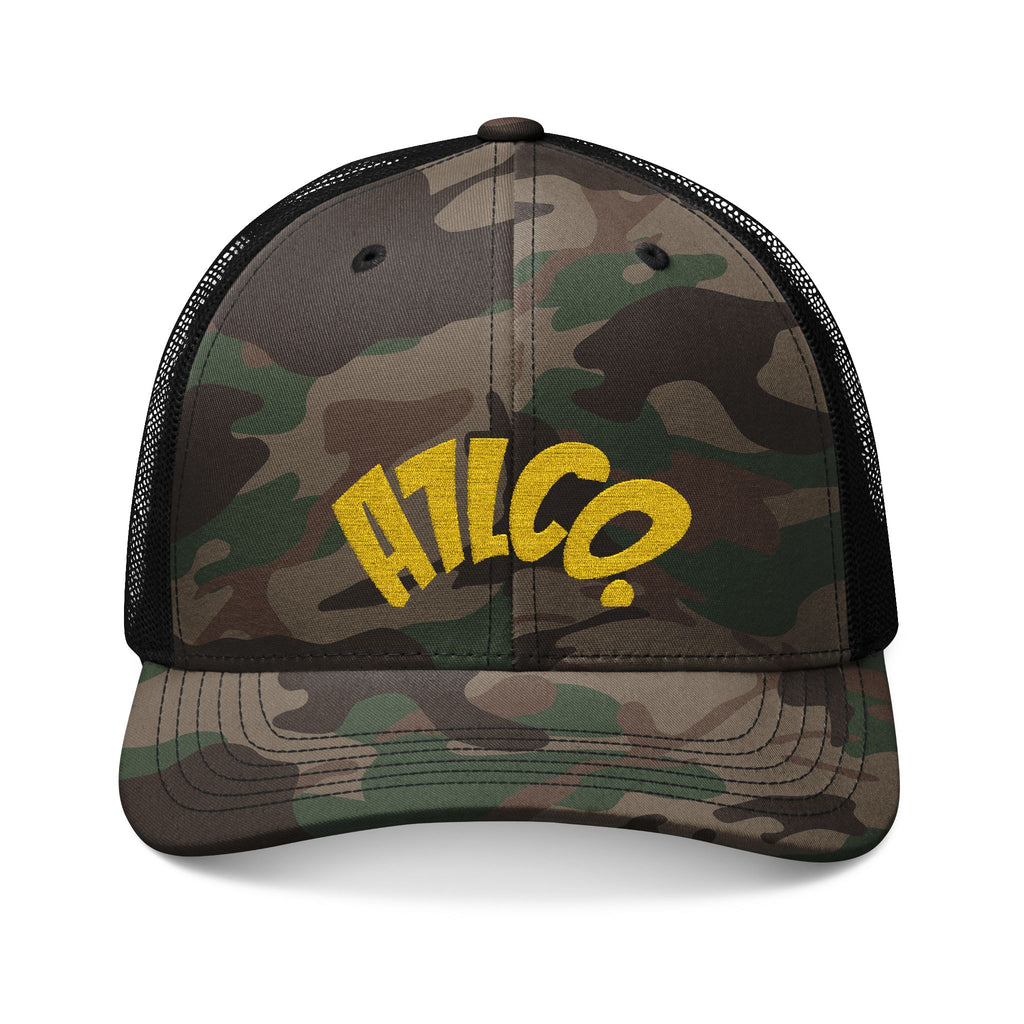 A1 Lifestyle Co. Camouflage Trucker Hat (Embroidery)