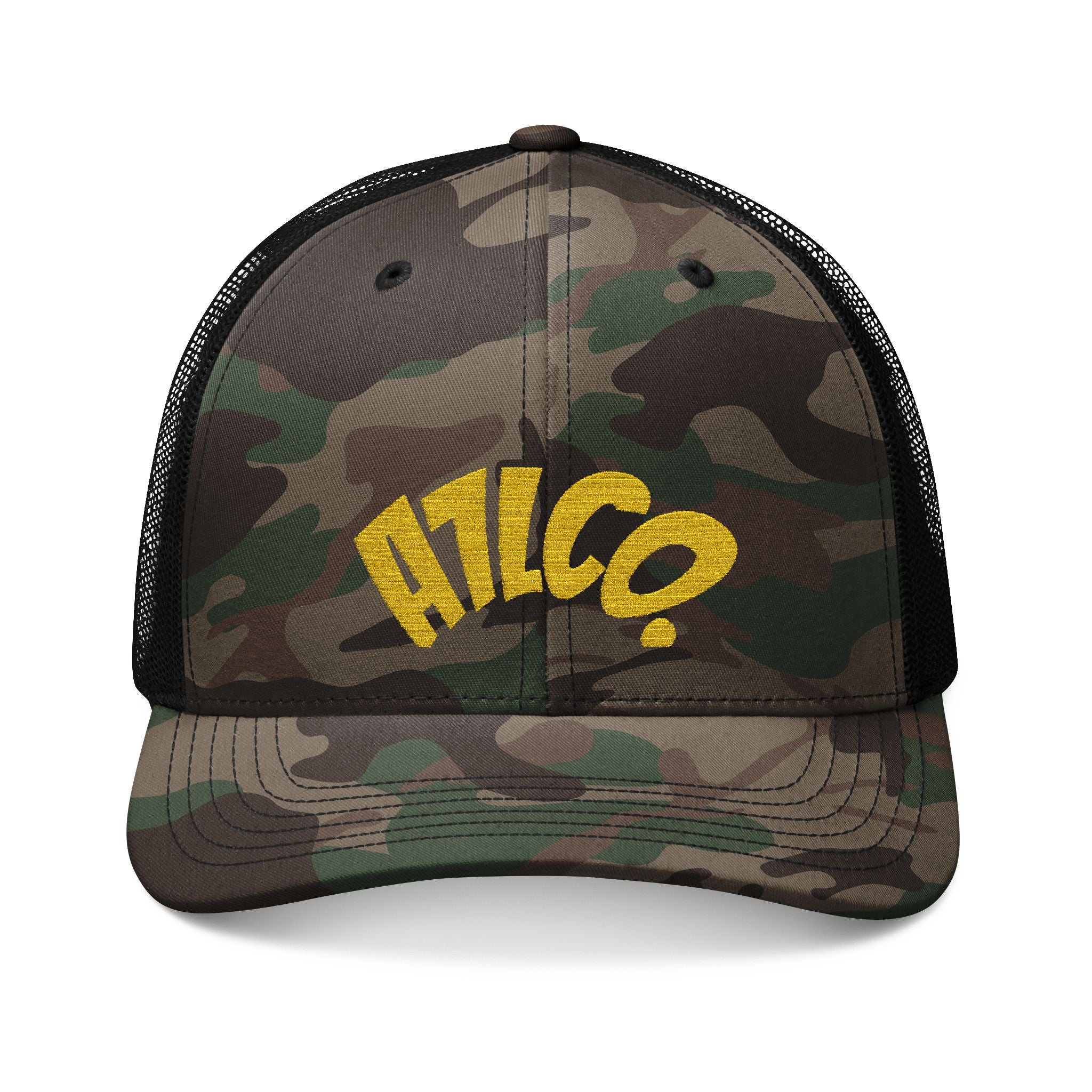 A1 Lifestyle Co. Camouflage Trucker Hat (Embroidery)