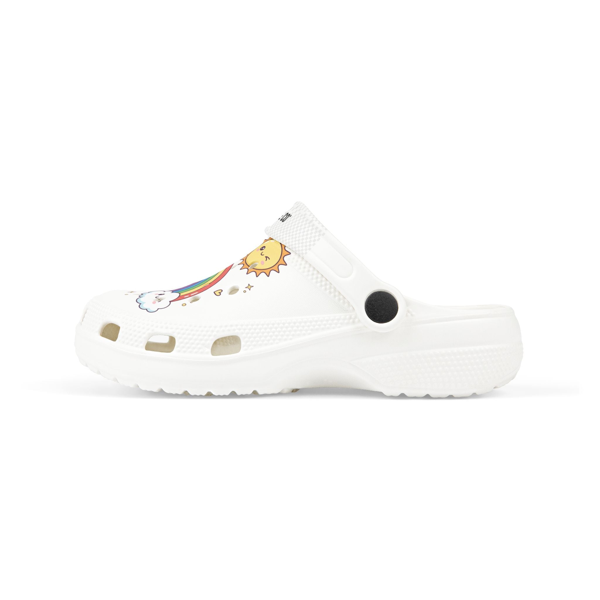 A1 Lifestyle Co. Kids Rainbow & Sunny Cloud Foam Clogs