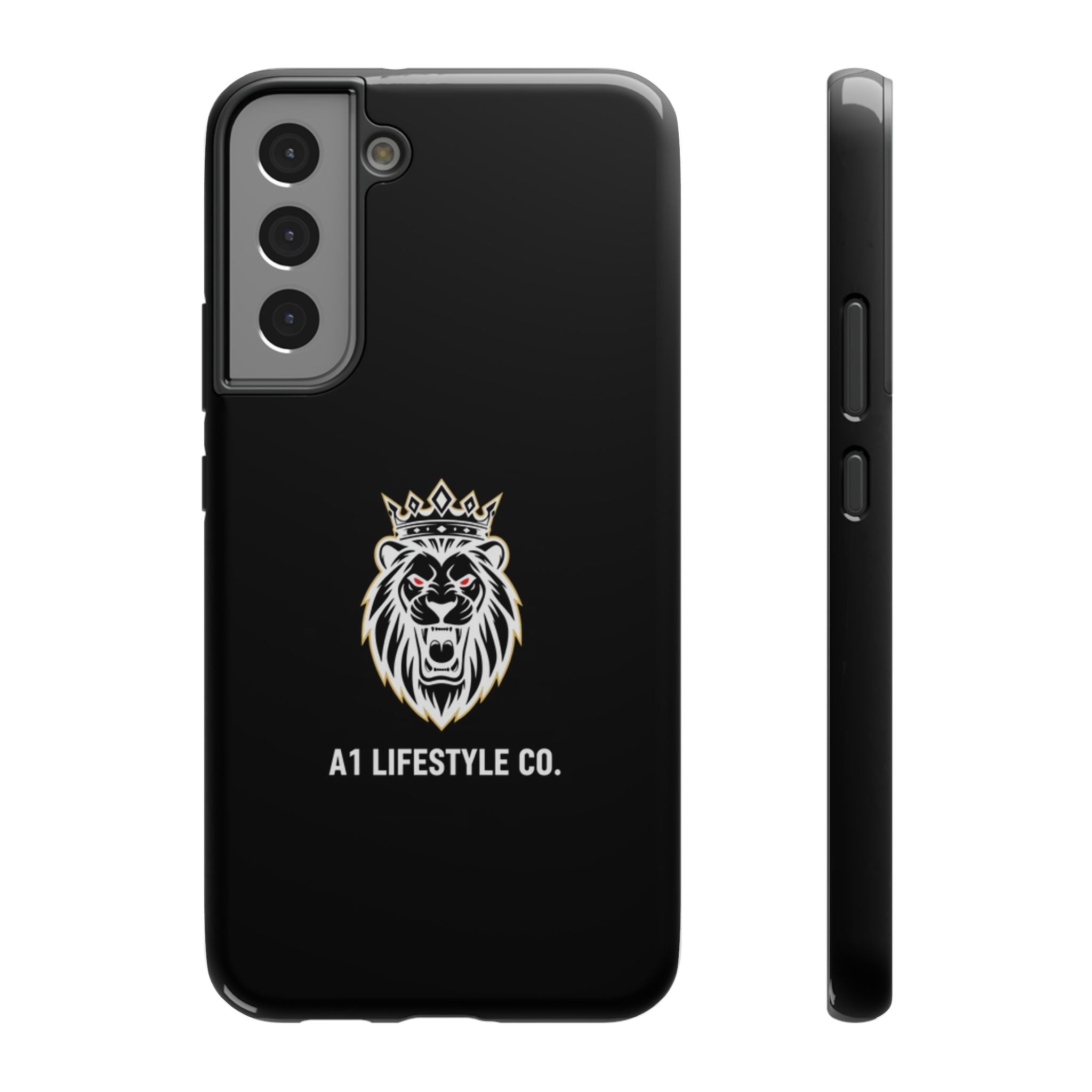 Lion Crown Phone Case — A1 Lifestyle Impact-Resistant Protective Case