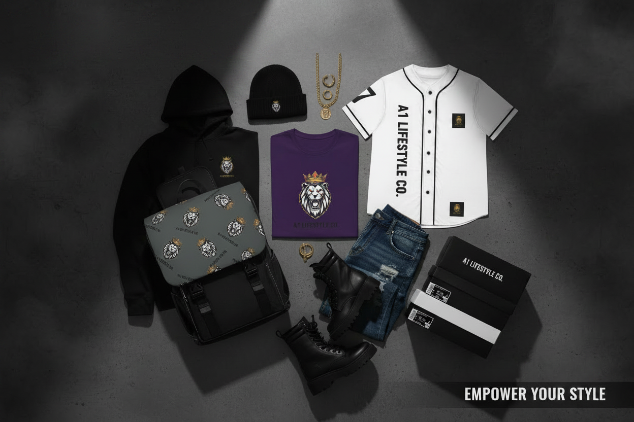A1 Lifestyle Co. Banner - Top Text Removed