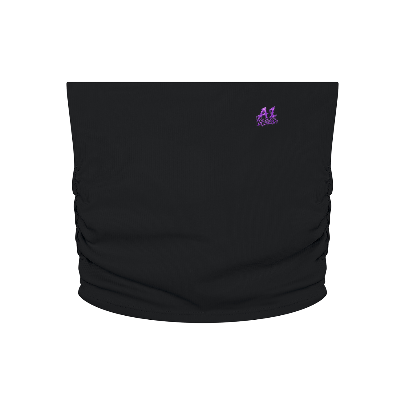 Women’s A1 Lifestyle Co. Ruched Cropped Tube Top