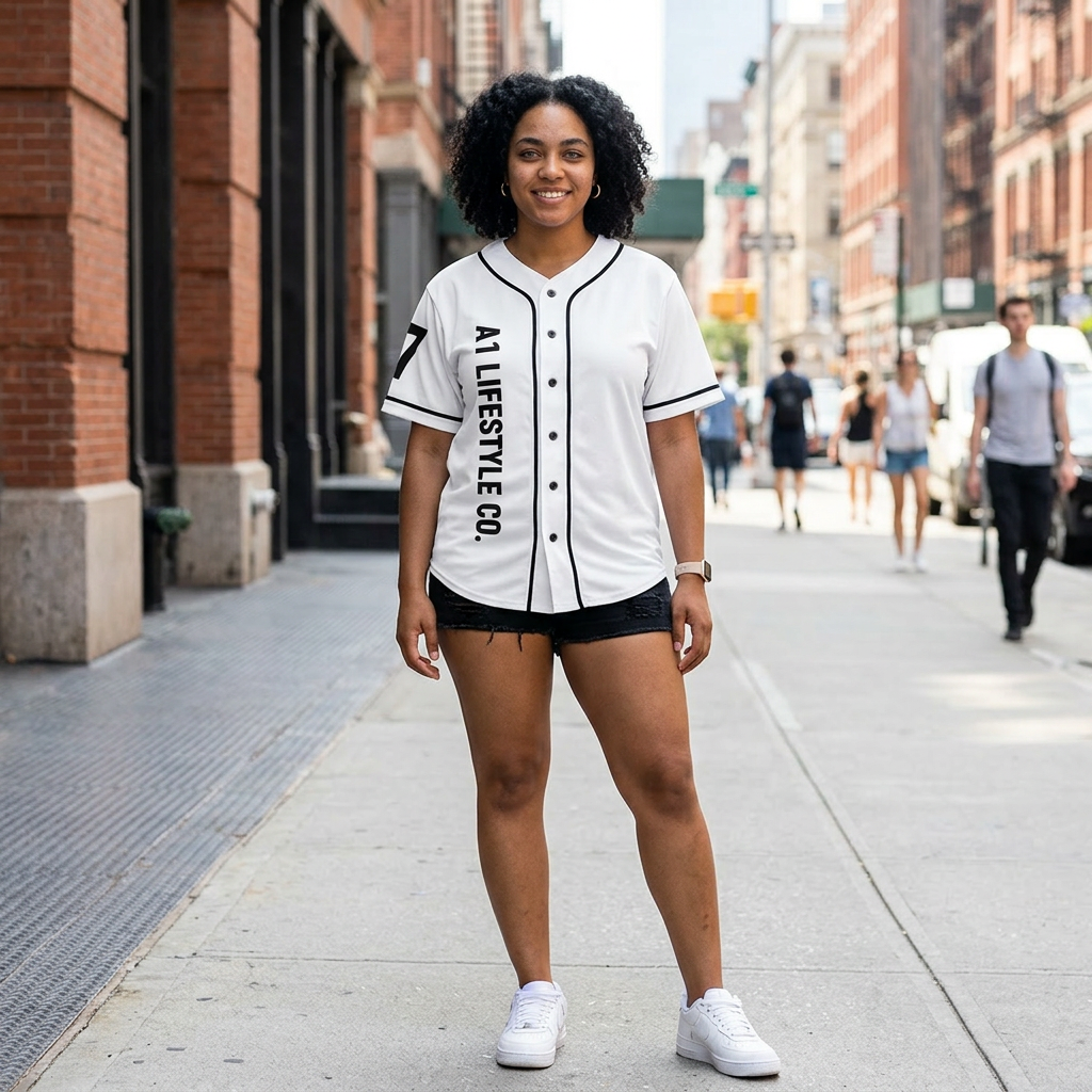 A1 Lifestyle Co. Women's Baseball Jersey