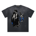 A1 Lifestyle Co. Hand-Frayed Sunfade Paint Splatter T-Shirt