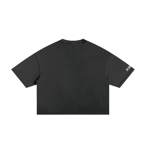 Classic Frayed Boxy Tee