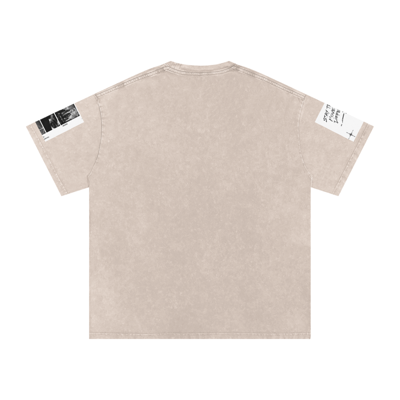 A1 Lifestyle Co. Snow Washed Oversized Cotton T-Shirt