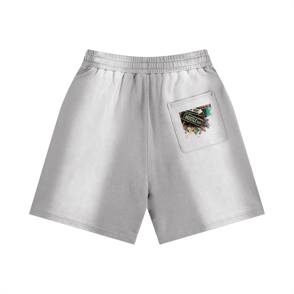 A1 Lifestyle Co. Sun Fade Distressed Shorts