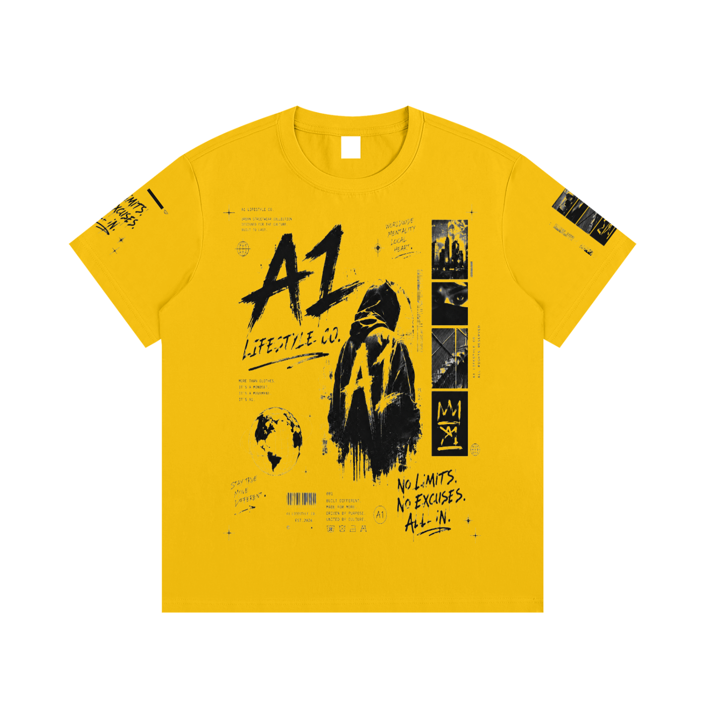 A1 Lifestyle Co. Essential Cotton T-Shirt