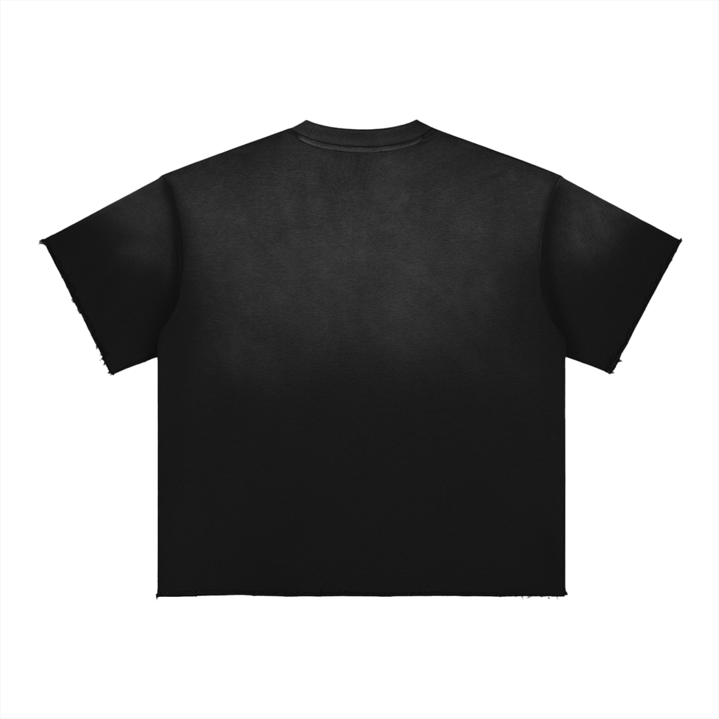 A1 Lifestyle Co. Sun Fade Raw Edge T-Shirt