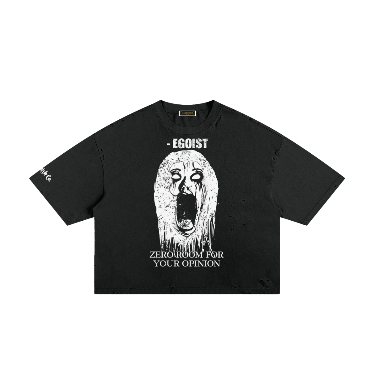 Classic Frayed Boxy Tee