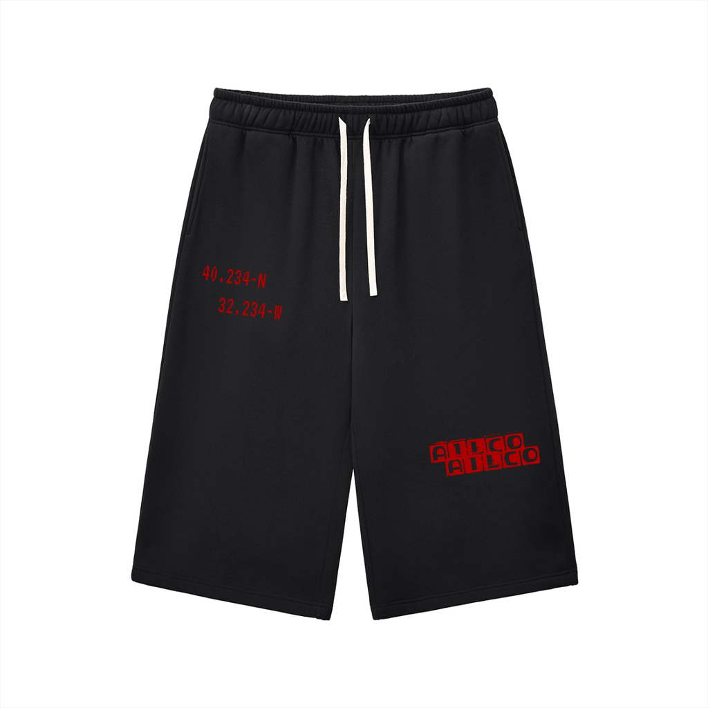 A1 Lifestyle Co. Relaxed Drawstring Three-quarter Sweatpants
