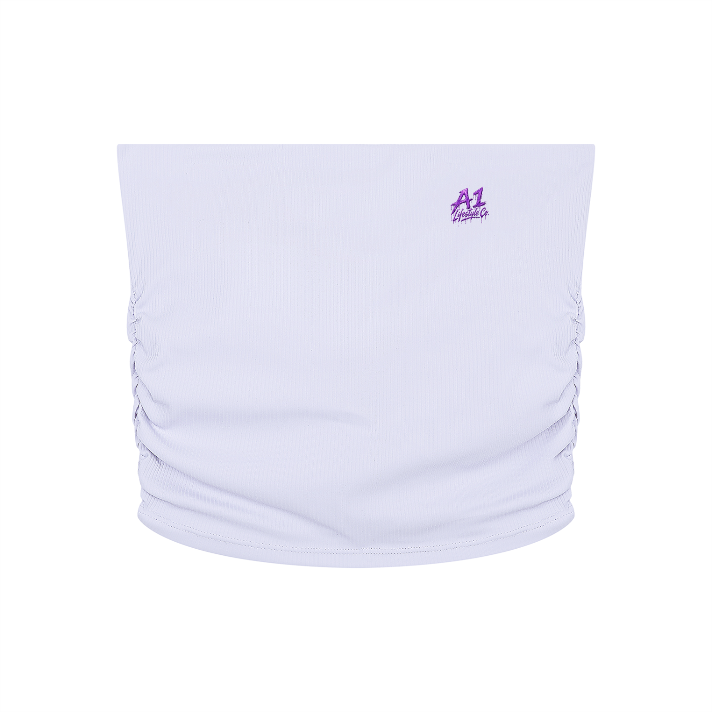 Women’s A1 Lifestyle Co. Ruched Cropped Tube Top