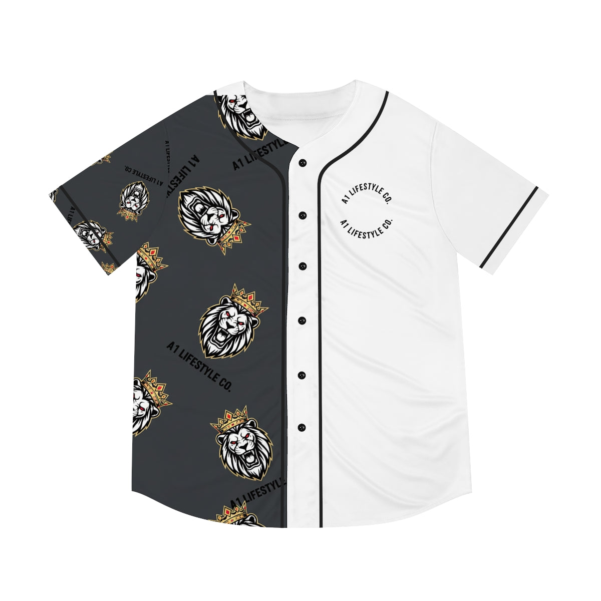 A1 Lifestyle Co. Custom Men's Baseball Jersey